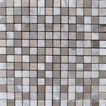 Mosaïque en pierre de marbre Epaisseur de 8 mm